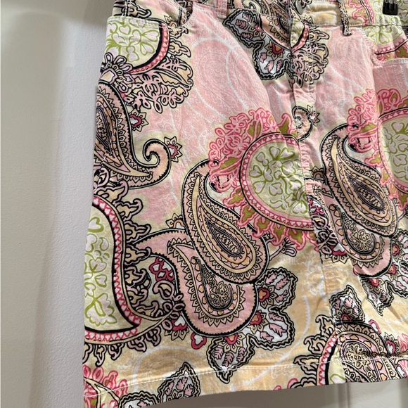 Croft & Barrow Paisley Women's Skort Size 8 - Picture 2 of 12